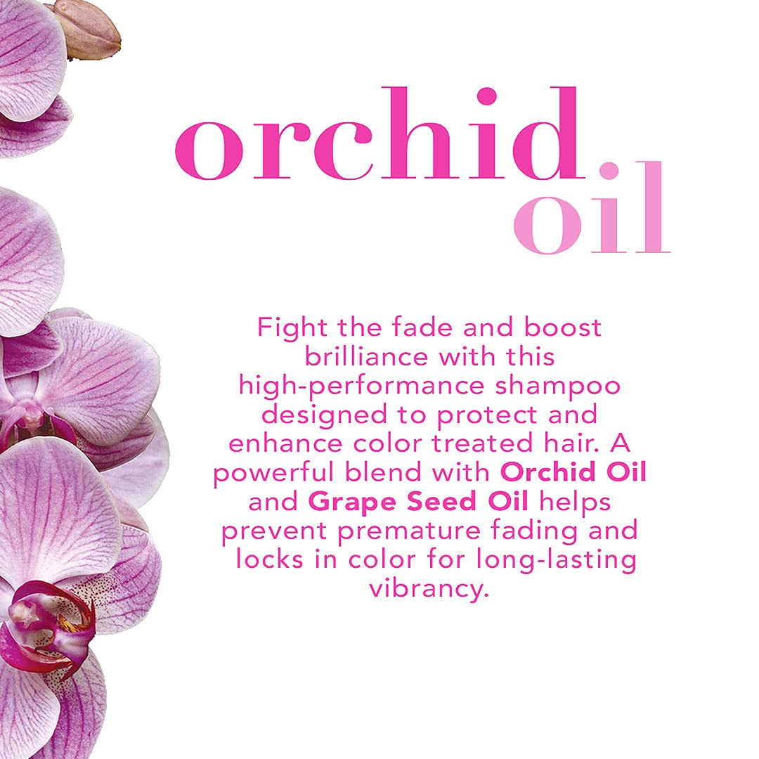 نرم کننده موهای رنگ شده گل ارکیده او جی ایکس Ogx Orchid Oil