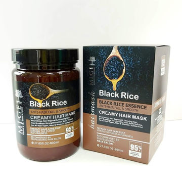 تصویر  ماسک مو میگ برنج سیاه  Black Rice Mige