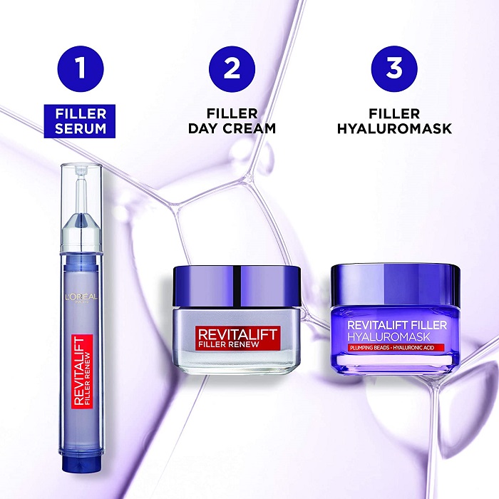 تصویر  سرم ضد پیری هیالورونیک اسید لورال 16میل L’Oreal Paris Revitalift Filler Hyaluronic