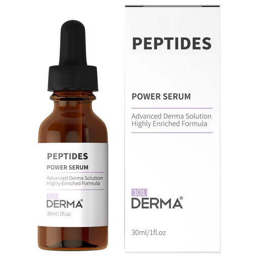 سرم قدرتمندمزیت چندگانه پپتید درما101- Derma101 Peptides Multi Benefit Power Serum