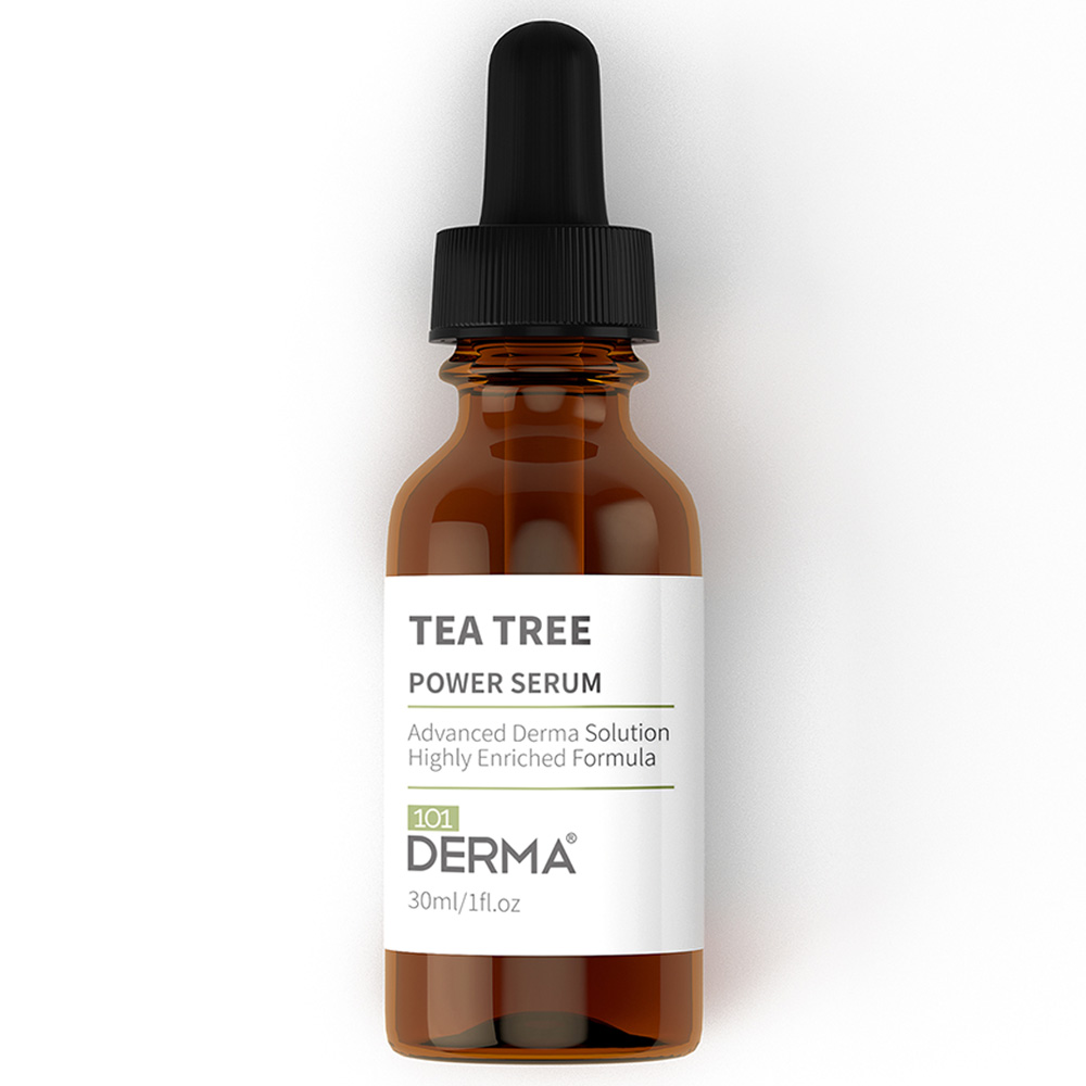 تصویر  سرم قدرتمند پاکسازی و مات کننده درخت چای درما101- Derma 101 Tea Tree Purifying & Matifying Power Serum