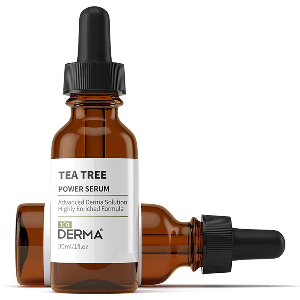 تصویر  سرم قدرتمند پاکسازی و مات کننده درخت چای درما101- Derma 101 Tea Tree Purifying & Matifying Power Serum