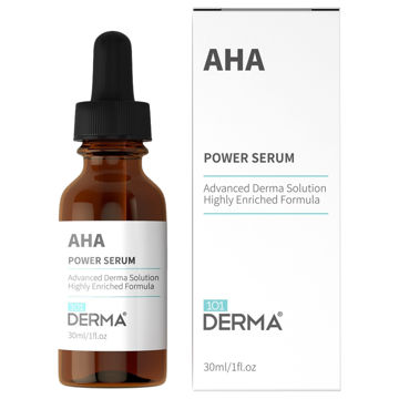 تصویر  سرم قدرتمند  لایه بردار  AHA درما 101- Derma 101  AHA Peeling Solution Power Serum