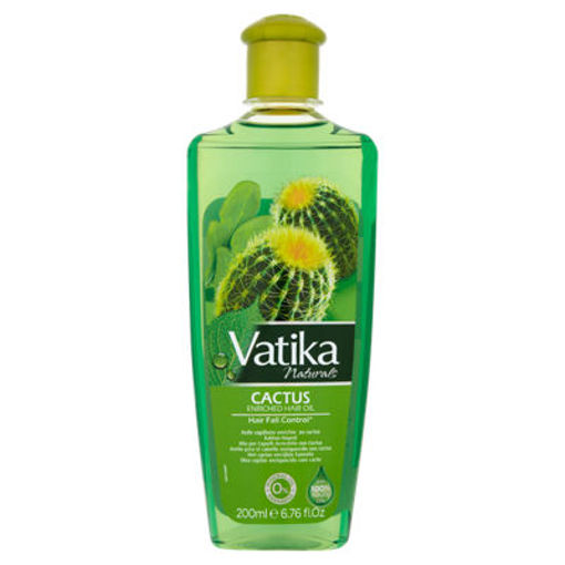روغن مو کاکتوس واتیکا Vatika Naturals Enriched Hair Cactus Oilحجم 200میلی لیتر