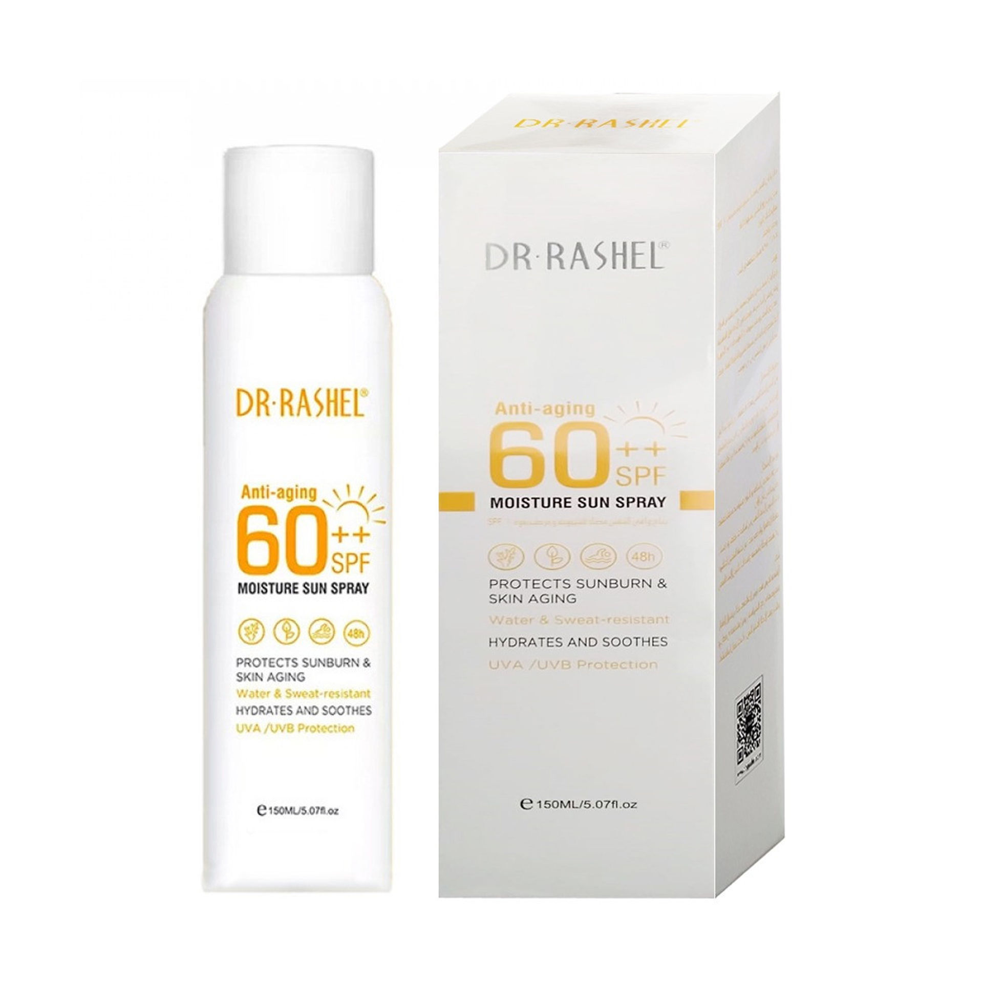 اسپری ضد آفتاب دکتر راشل SPF60 Dr Rashel