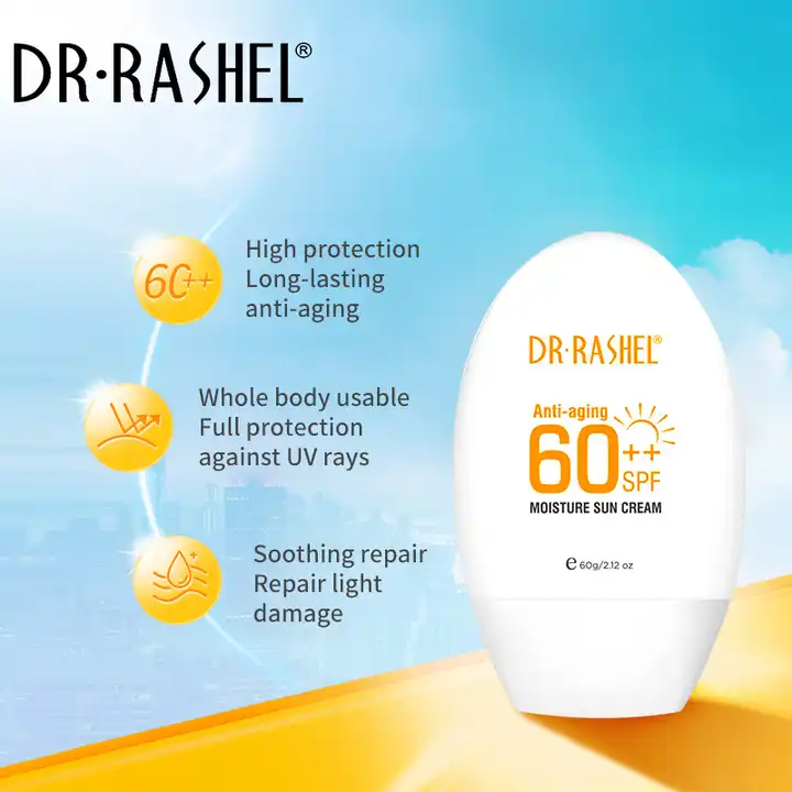 ضد آفتاب مرطوب‌کننده و ضدجوش دکتر راشل spf60
