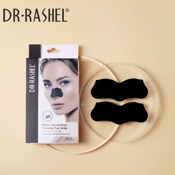 چسب بینی ضدجوش زغال سیاه دکتر راشل 6 عددی DR.RASHEL