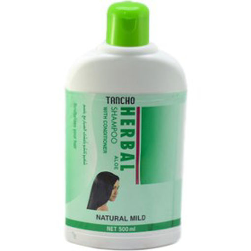 شامپو آلوورا تانشو همراه نرم کننده  TANCHO HERBAL SHAMPOO WITH CONDITIONER