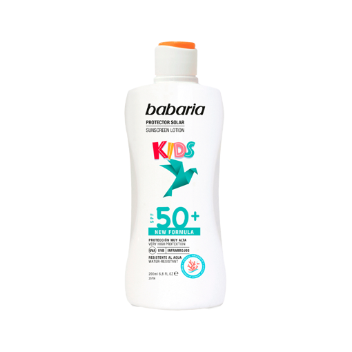 لوسیون ضد آفتاب کودک باباریا حجم 200 میلی لیتر Kids Sunscreen Lotion SPF50