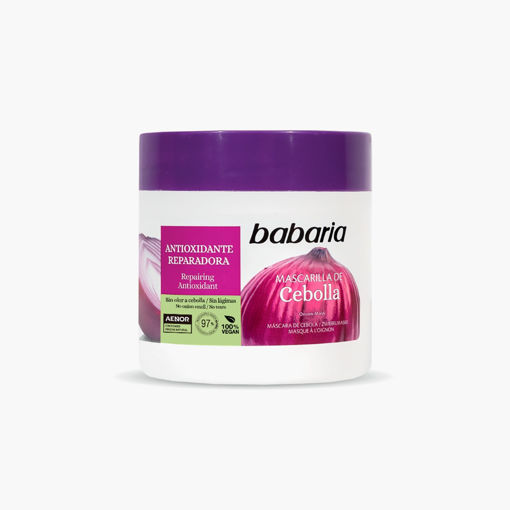 ماسک آنتی اکسیدان پیاز باباریا ترمیم کننده مو Babaria Onion Antioxidant Mask