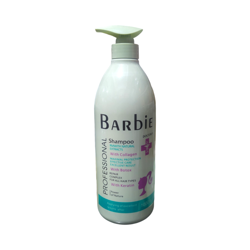 شامپو باربی بدون سولفات مخصوص موهای کراتین شده  Barbie Profesional Shampoo