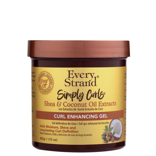 ژل تقویت کننده اوری استرند مخصوص موهای فر Simply Curls with Shea and Coconut Oil Curl Enhancing Gel