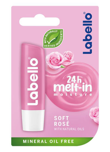 بالم لب لابلو گل رز  labello Soft Rose