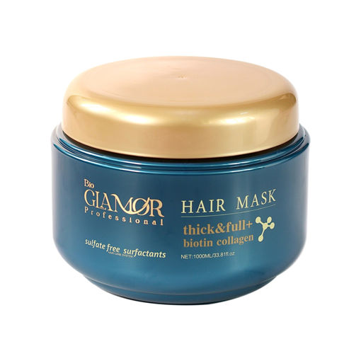 ماسک مو بیوتین و کلاژن گلامور بدون سولفات Glamor Hair Mask