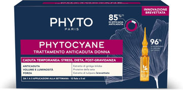 سرم ضدریزش واکنشی موی زنانه فیتو Phyto Phytocyane Reactional Women بسته 12 عددی