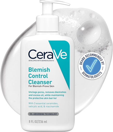 ژل شستشو سراوی CeraVe مدل Blemish Control حجم 237 میل