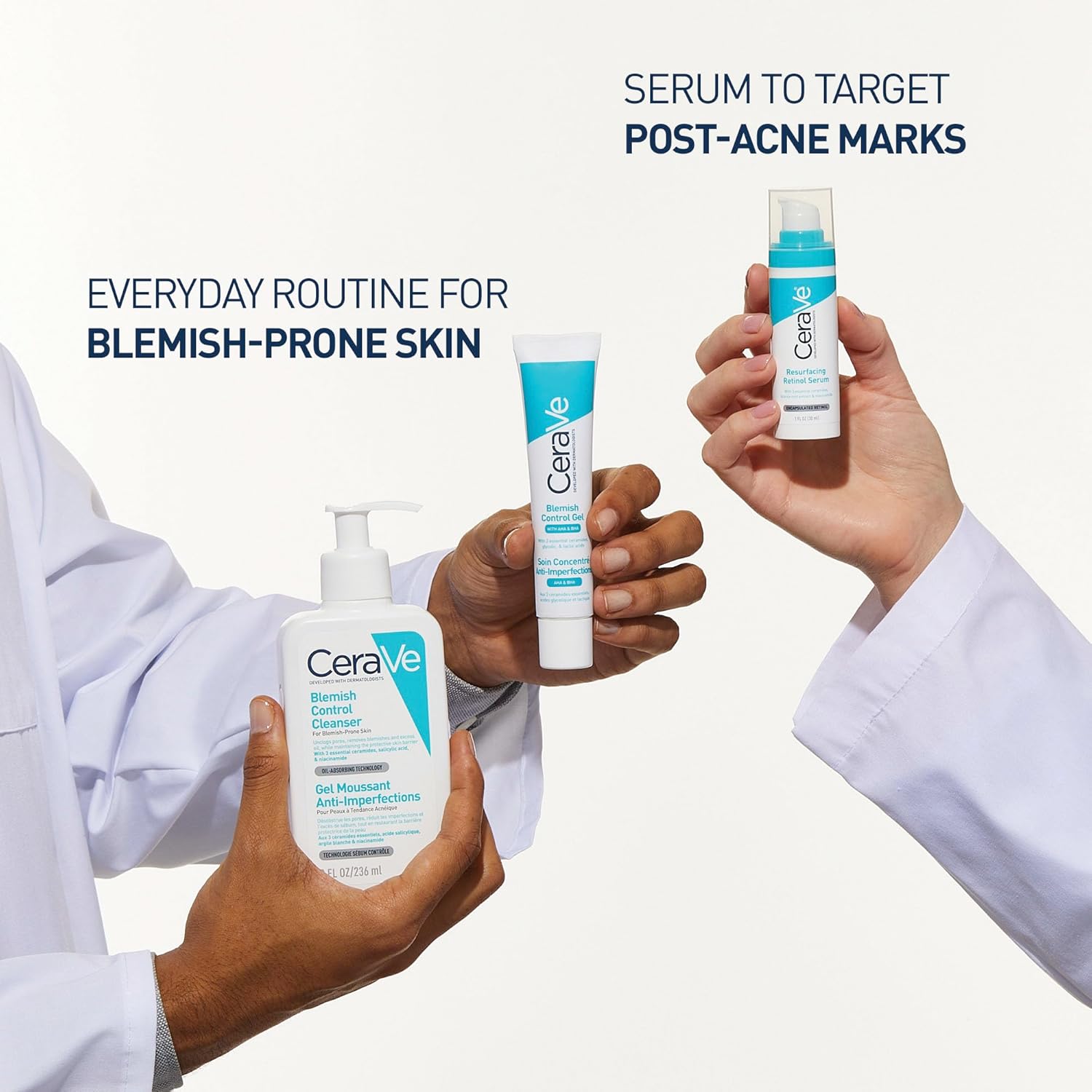 ژل شستشو سراوی CeraVe مدل Blemish Control حجم 237 میل