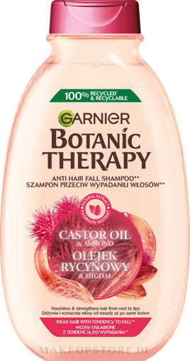 شامپو ضد ریزش گارنیر مدل بوتانیک تراپی حاوی روغن کرچک Garnier Botanic Therapy Shamoo