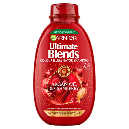 شامپو گارنیر مخصوص موهای رنگ شده Garnier Ultimate Blends Colour Illuminator Shampoo