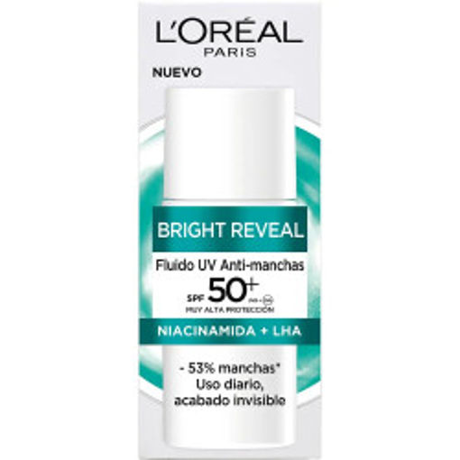 کرم ضد آفتاب و ضد لک و ضد جوش لورال حاوی نیاسینامید BRIGHT REVEAL DARK SPOT UV FLUID SPF 50