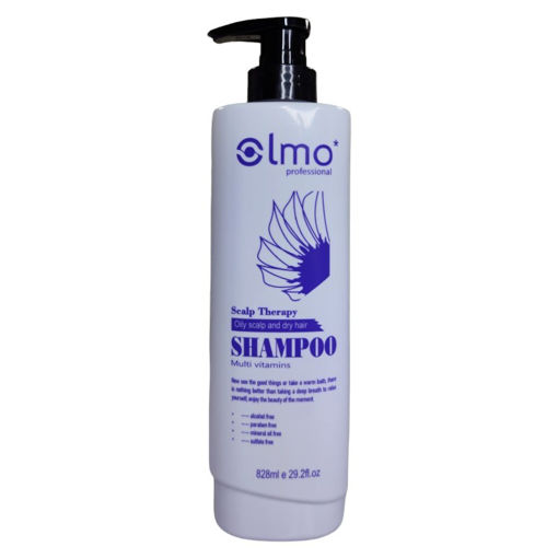 شامپو اولمو بدون سولفات مخصوص کف سر چرب و ضد شوره Olmo Shampoo