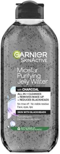 ژل میسلار ذغال گارنیر Micellar Cleansing Jelly Water with Charcoal