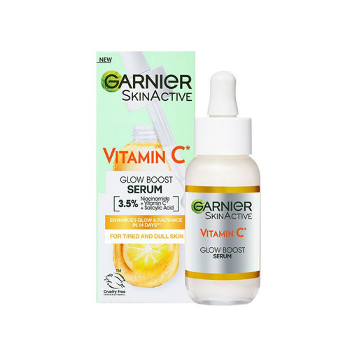 سرم روشن کننده و ضد لک ویتامین سی گارنیر Vitamin C Glow Booster  Serum, 30 ml