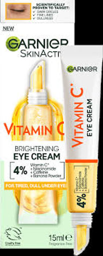 کرم دور چشم ویتامین سی گارنیر Garnier Vitamin C Bright Lightening Eye Cream