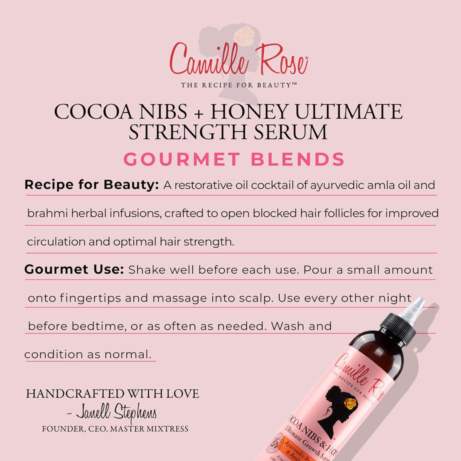 Cocoa Nibs + Honey Ultimate Strength Serum