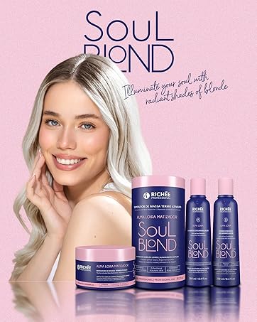 بوتاکس ترمیم کننده موی ریچی SOUL BLOND حجم 1000 گرم