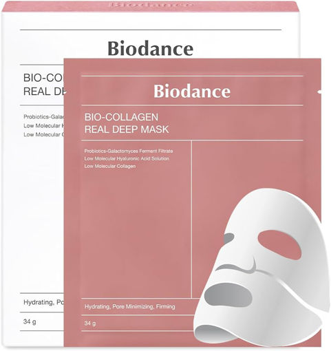 ماسک کلاژن بایودنس پک چهارتایی biodance collagen real deep mask