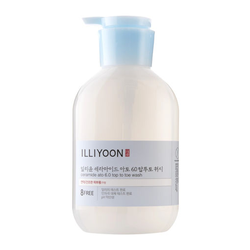 شوینده سرامید صورت ، بدن و مو ایلیون Illiyoon Ceramide Ato 6.0 top to toe wash 500ml