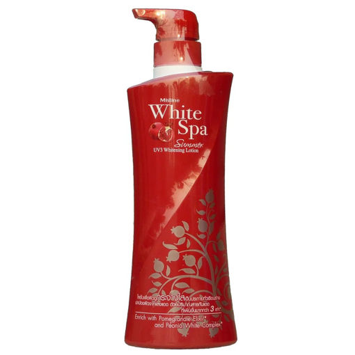 لوسیون روشن کننده بدن وایت اسپا حاوی عصاره انار Mistine White Spa Summer UV3 Whitening Body Lotion 400ml