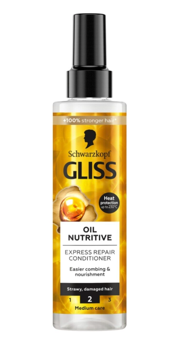 اسپری دو فاز گلیس مدل OIL NUTRITIVE