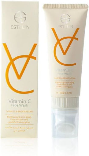 فیس واش روشن کننده ویتامین سی استلین  ESTELIN Vitamin C Face Wash