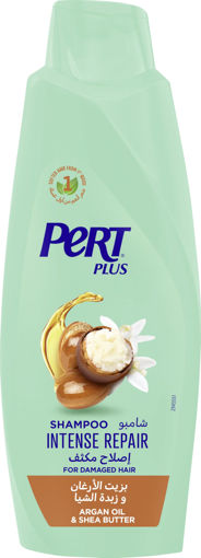 شامپو ترمیم کننده روغن آرگان و شی باتر پرت پلاس Pert Plus Intense Repair for Damaged Hair Argan Oil and Shea Butter Shampoo