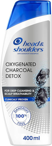 شامپو ضدشوره و اکسیژن رسان هد اند شولدرز ذغال Charcoal Oxygenated Detox