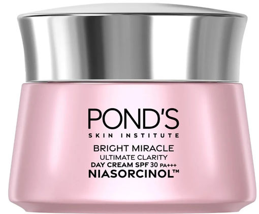 کرم  روز روشن کننده صورت پوندز نیاسورسینول Pond's Bright Miracle Ultimate Clarity Day Cream Niasorcinol